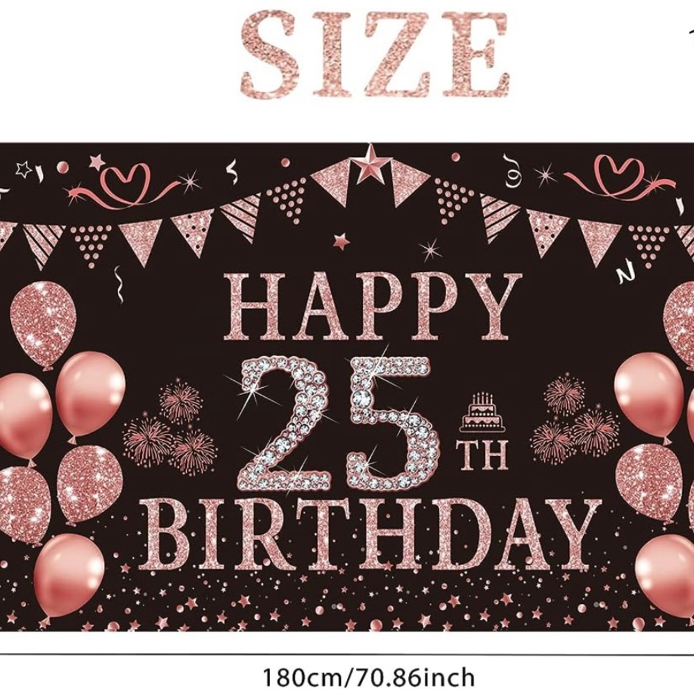 25th Birthday Decorations
